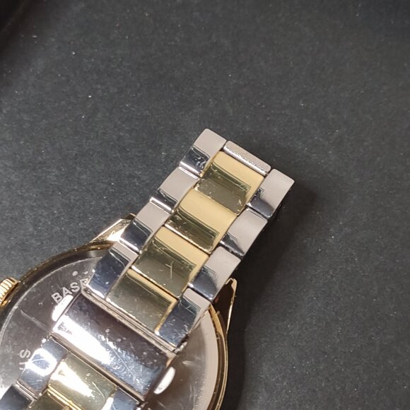 8 Inch Blue Watch With Two Tone Band - Picture 5 of 12